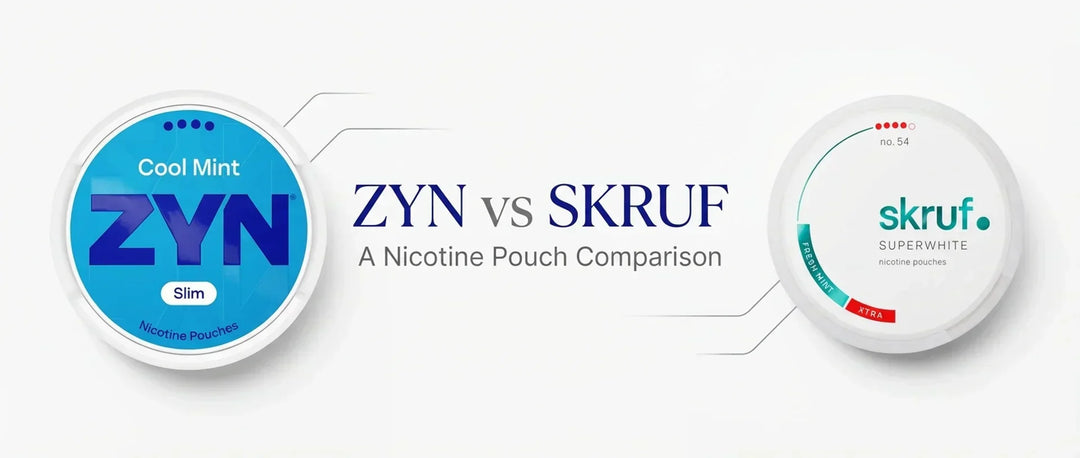 ZYN vs Skruf: Two Different Ideas About What a Nicotine Pouch Should Be
