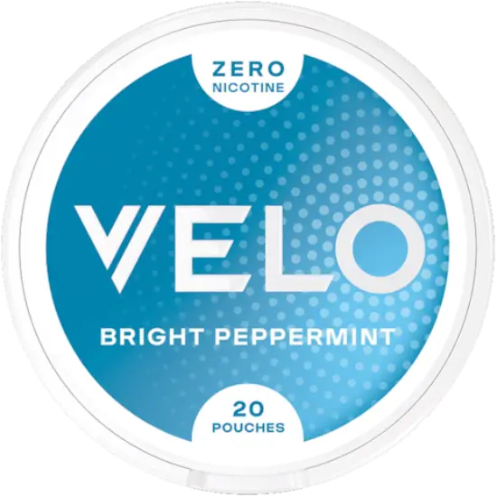 VELO Bright Peppermint Zero nicotine pouches