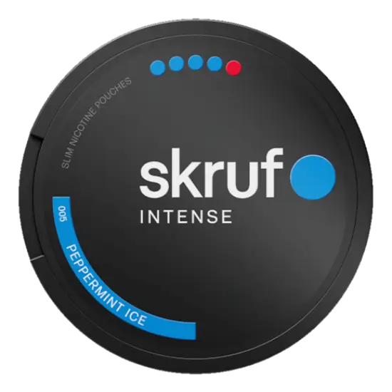 Skruf Intense Peppermint Ice S4 nicotine pouches