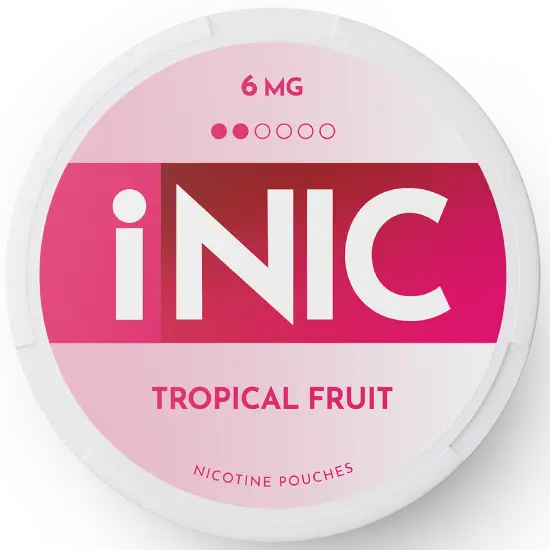 INIC Tropical Fruit 6mg Nikotinbeutel