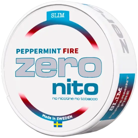 Zeronito Peppermint Fire Slim nicotine pouches
