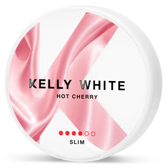 Kelly White Hot Cherry Slim Strong Nikotinbeutel