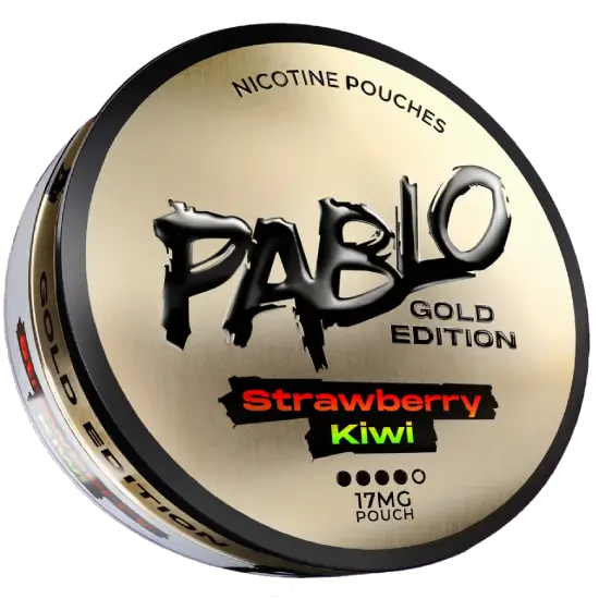 Pablo Gold Strawberry Kiwi nicotine pouches