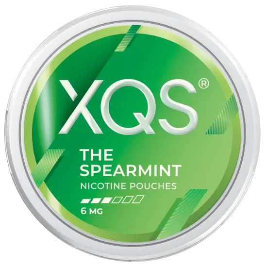 XQS The Spearmint 6mg nicotine pouches
