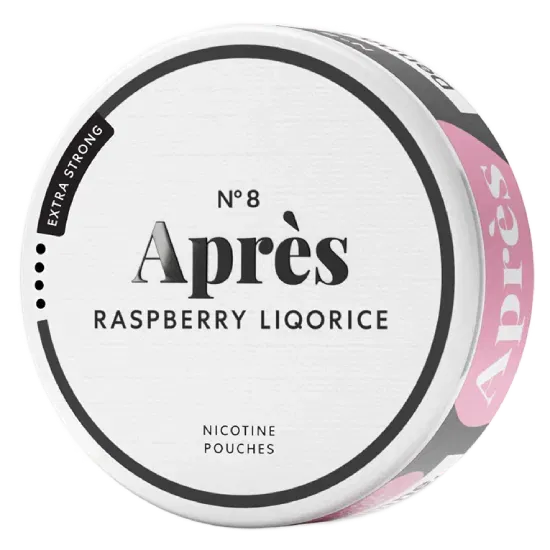 Apres Raspberry Liqorice Extra Strong