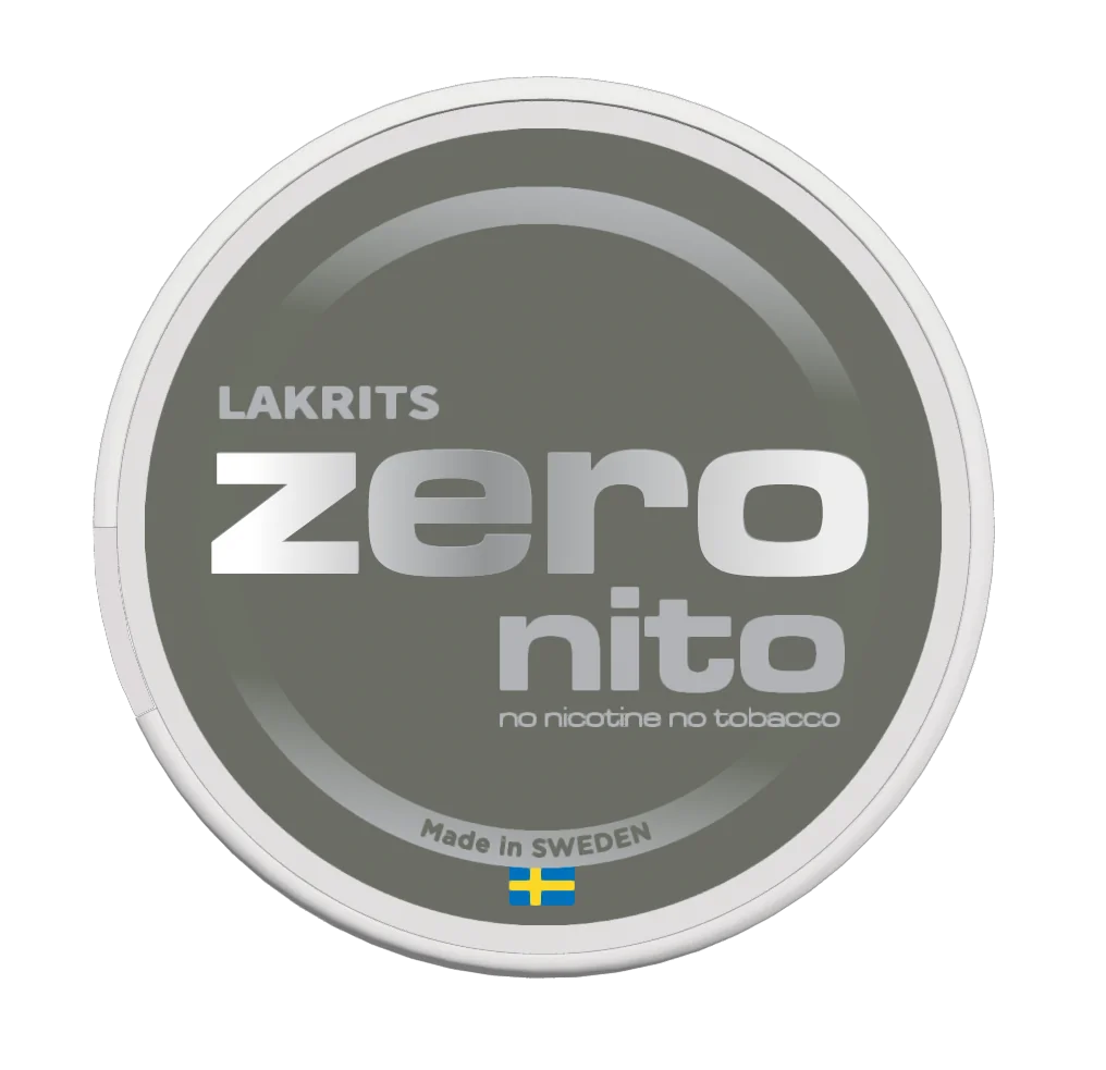 Zeronito Lakrits nicotine pouches