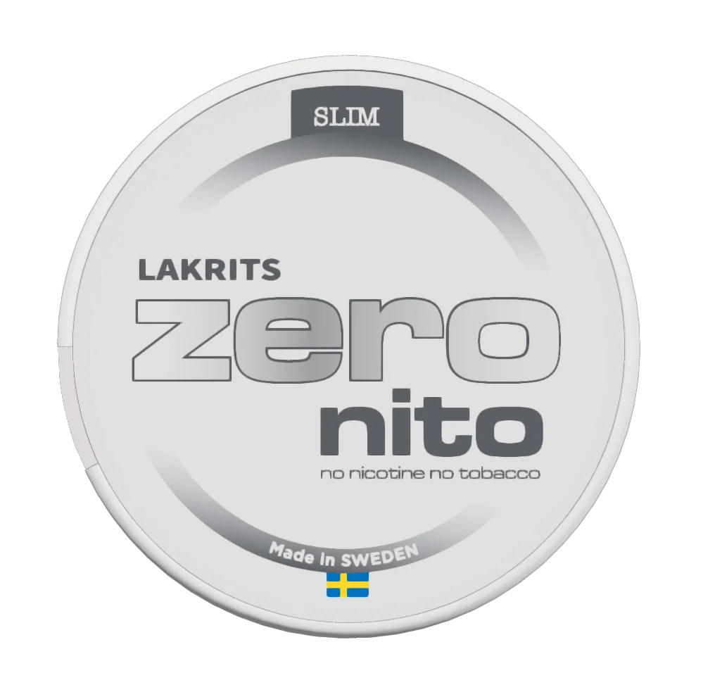 Zeronito Lakrits Slim nicotine pouches
