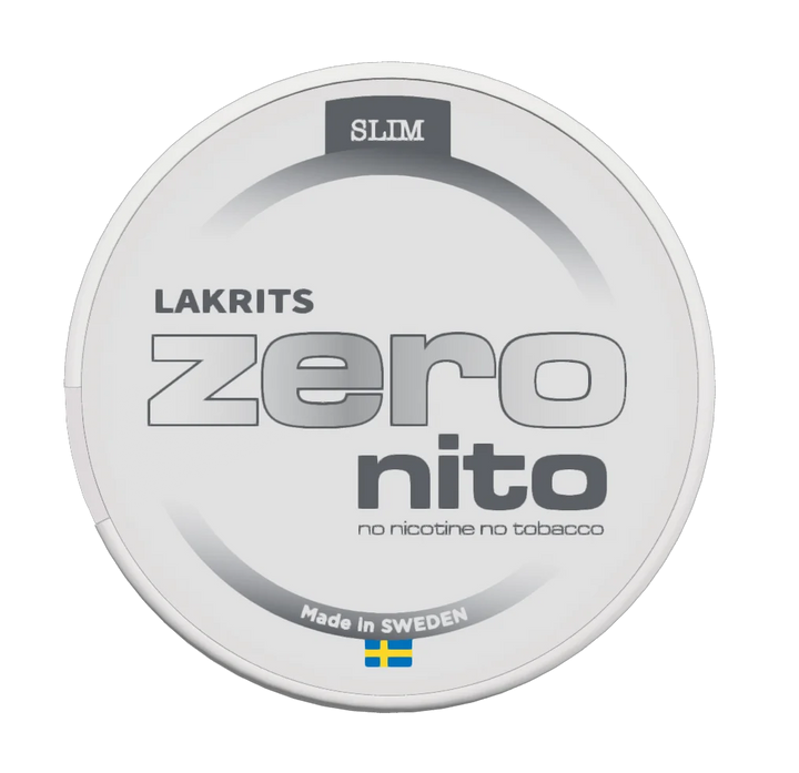 Zeronito Lakrits Slim nicotine pouches