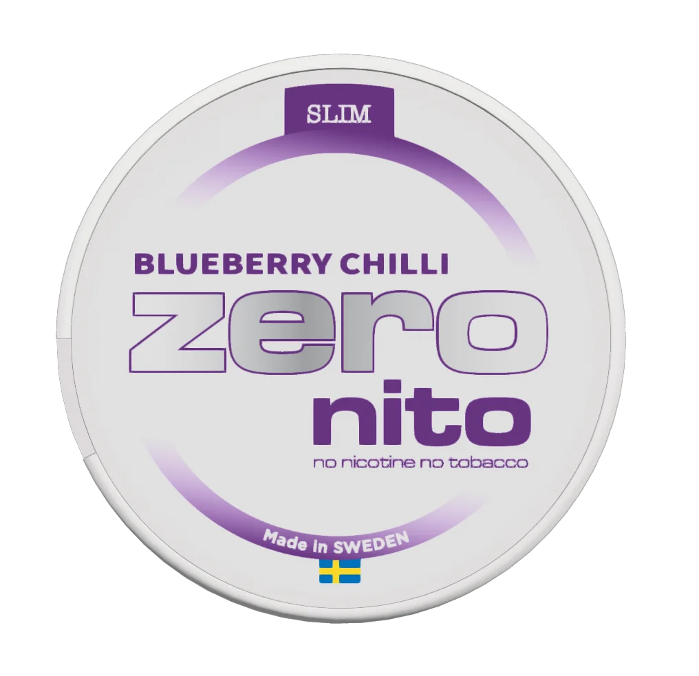 Zeronito Blueberry Chilli Slim nicotine pouches
