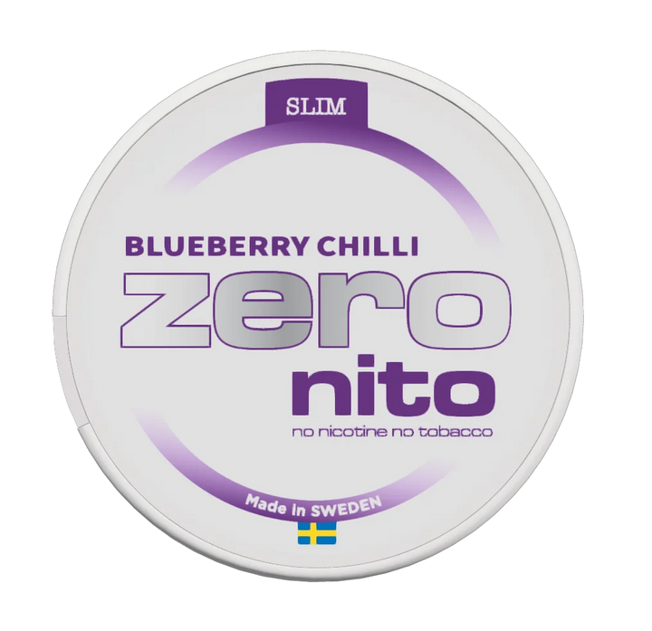 Zeronito Blueberry Chilli Slim nicotine pouches