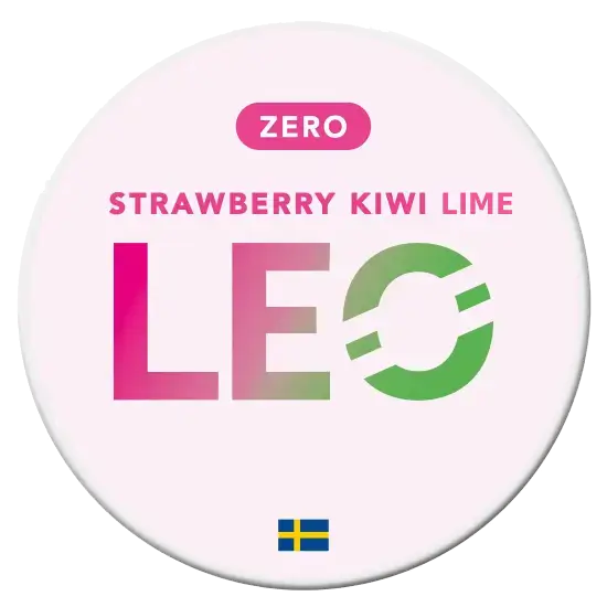 LEO Strawberry Kiwi Lime Zero nicotine pouches