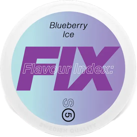 FIX Blueberry Ice S5 nicotine pouches
