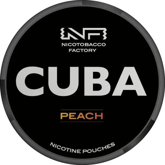 Cuba Black Peach Nikotinbeutel