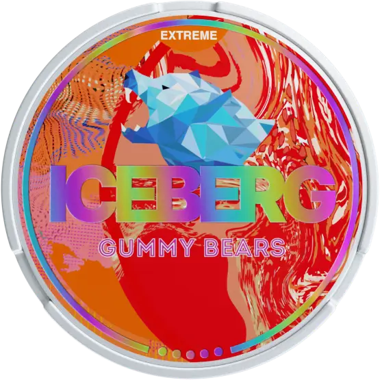 Iceberg Gummy Bears Extreme nicotine pouches