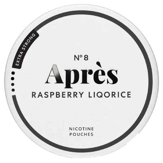 Apres Raspberry Liqorice Extra Strong