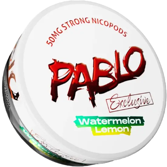 Pablo Exclusive Watermelon Lemon 50mg nicotine pouches