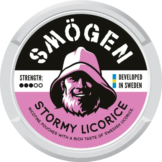 Smögen Stormy Licorice nicotine pouches