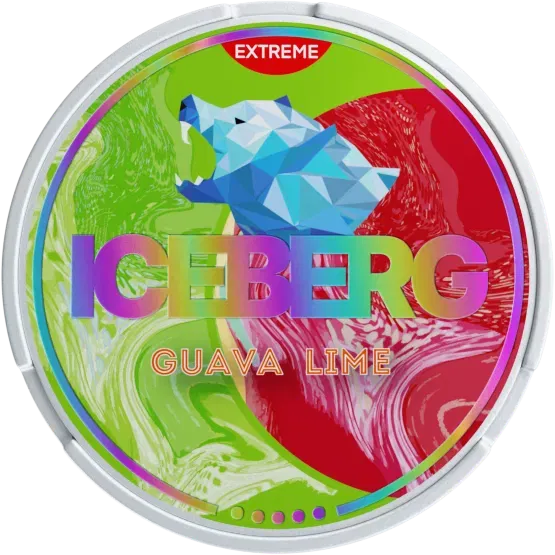 Iceberg Guava Lime Extreme nicotine pouches