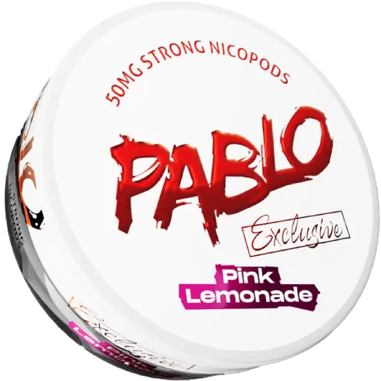 Pablo Exclusive Pink Lemonade 50mg nicotine pouches