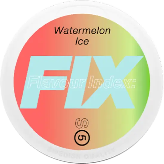 FIX Watermelon Ice S5 nicotine pouches