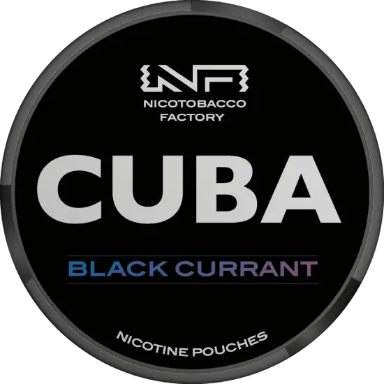 Cuba Black Black Current Nikotinbeutel