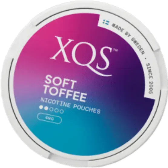 XQS Soft Toffee Light nicotine pouches