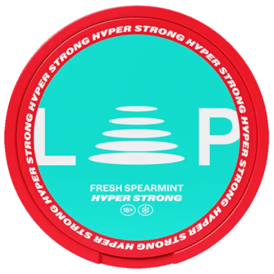 Loop Fresh Spearmint Hyper nicotine pouches