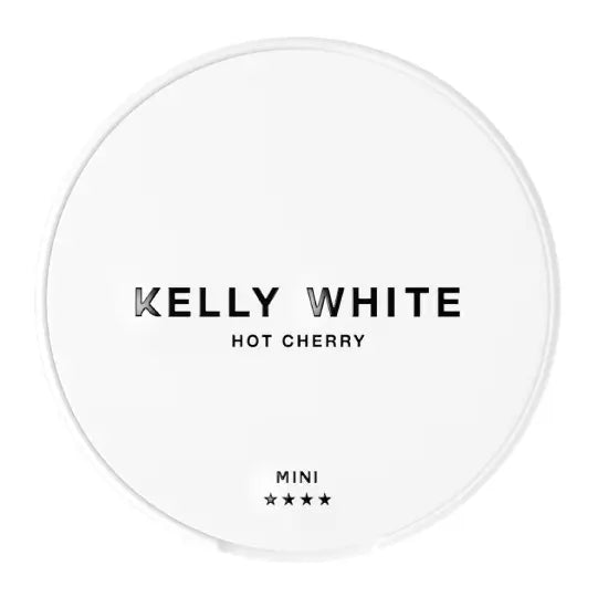 Kelly White Hot Cherry Mini Extra Strong nicotine pouches