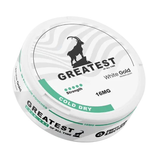 Greatest Cold Dry 16mg nicotine pouches