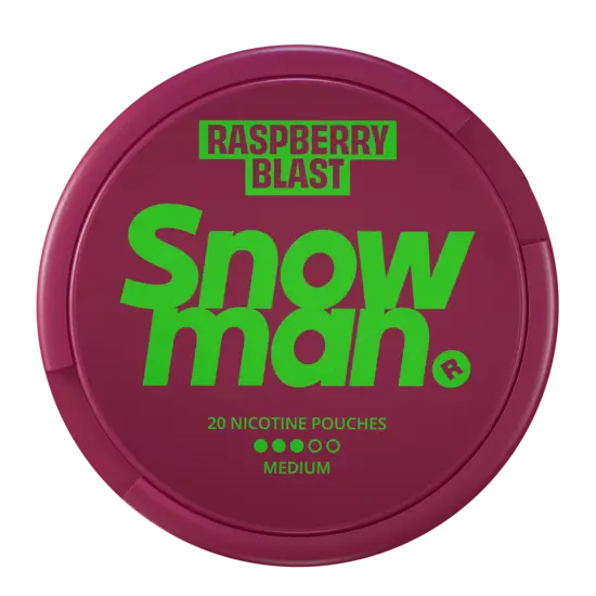 Snowman Raspberry Blast Nikotinbeutel