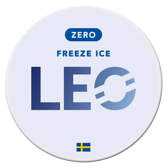 LEO Freeze Ice Zero nicotine pouches