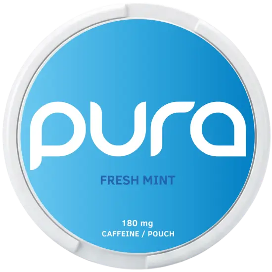 Pura Energy Fresh Mint 180mg nicotine pouches