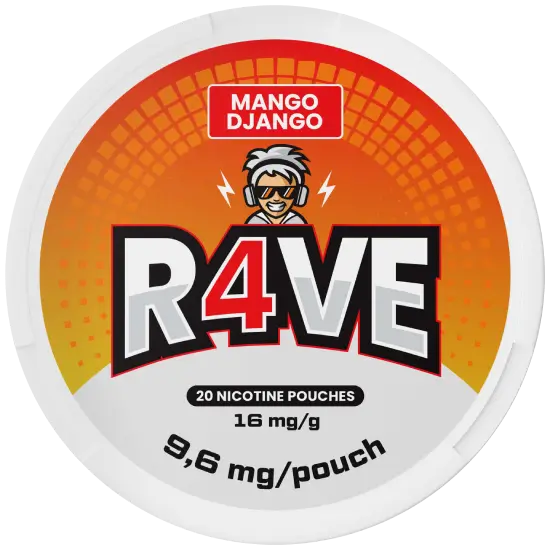 RAVE Mango Django 16mg nicotine pouches