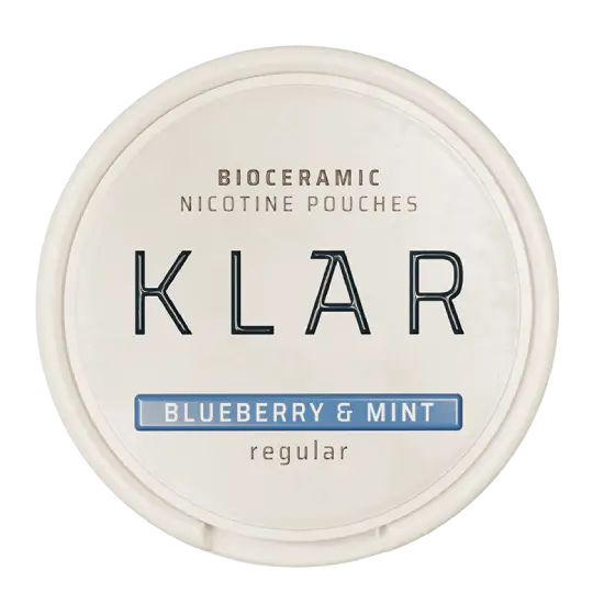Klar Blueberry Mint Regular Mini nicotine pouches