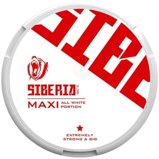 Siberia Maxi All White Portion nicotine pouches