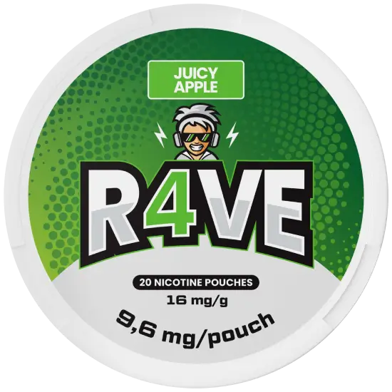 RAVE Juicy Apple 16mg nicotine pouches