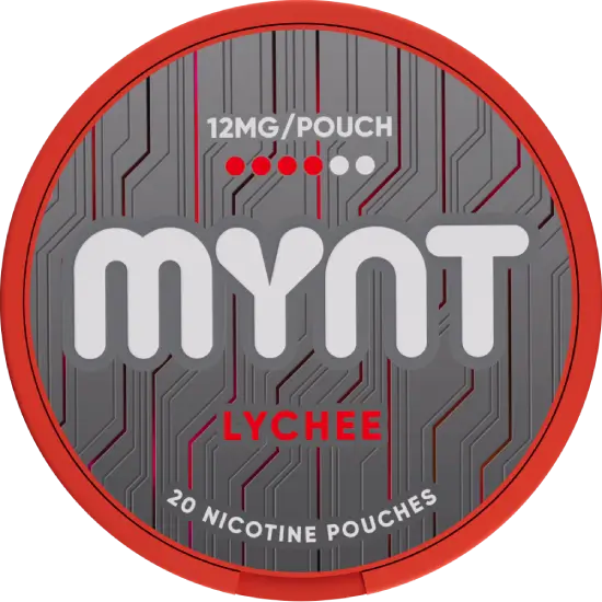MYNT Lychee 12mg nicotine pouches