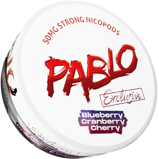 Pablo Exclusive Blueberry Cranberry Cherry 50mg