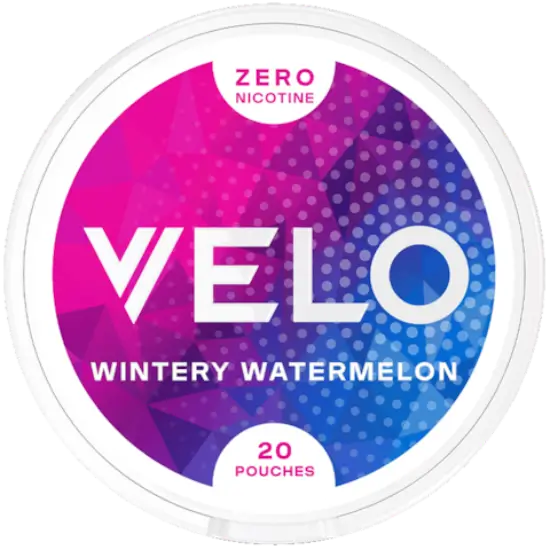 VELO Wintery Watermelon Zero nicotine pouches