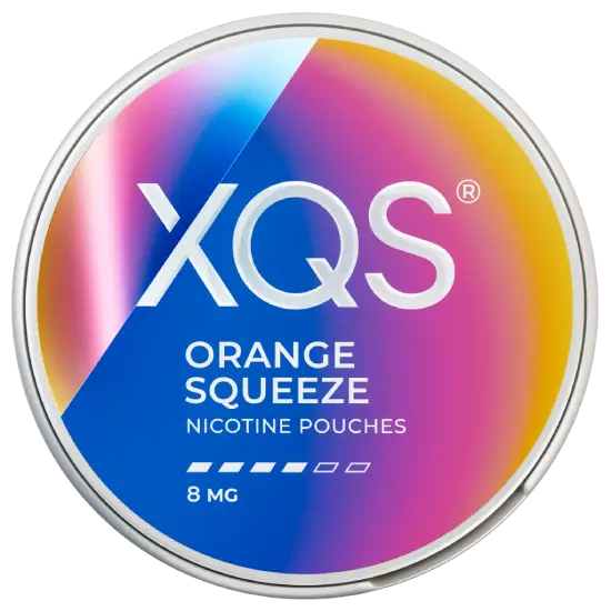 XQS Orange Squeeze Slim Strong nicotine pouches