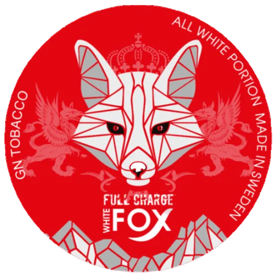 White Fox Full Charge nicotine pouches