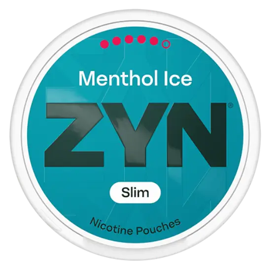ZYN Menthol Ice Slim S5 nicotine pouches