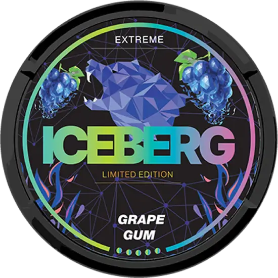 Iceberg Grape Gum Extreme Nikotinbeutel