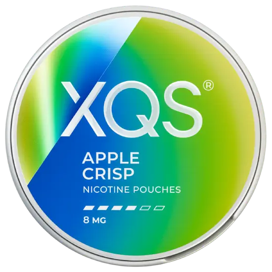 XQS Apple Crisp Slim Strong nicotine pouches