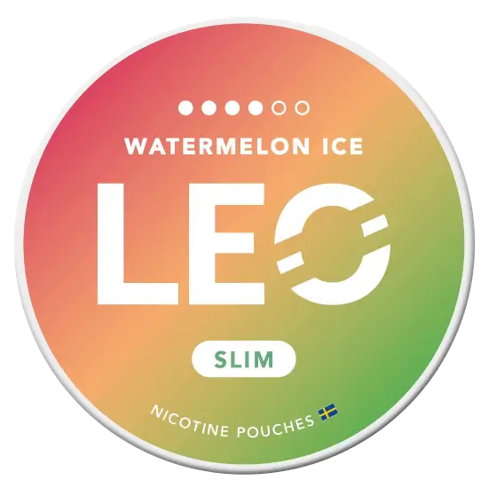 LEO Watermelon Ice Strong nicotine pouches