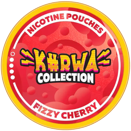 Kurwa Collection Fizzy Cherry 12mg nicotine pouches