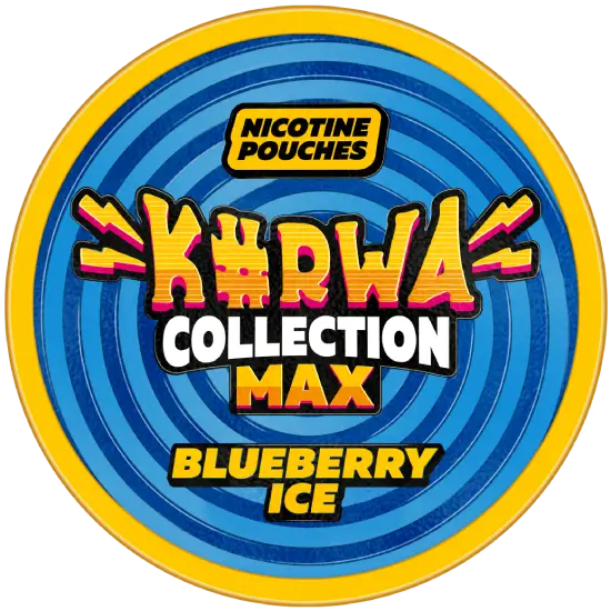 Kurwa Max Blueberry Ice 43mg