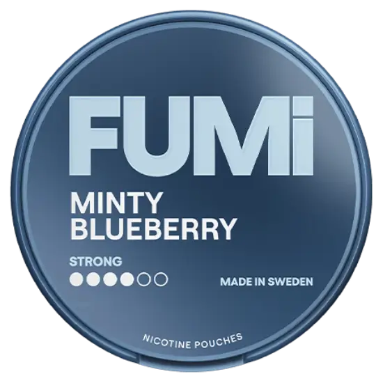 Fumi Minty Blueberry Strong nicotine pouches