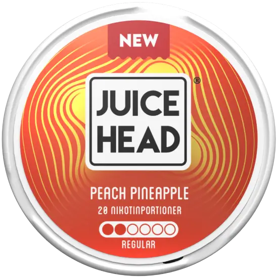 Juice Head Peach Pineapple Regular (SE) nicotine pouches