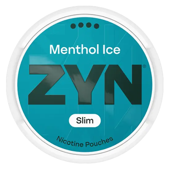 ZYN Menthol Ice Slim S4 nicotine pouches